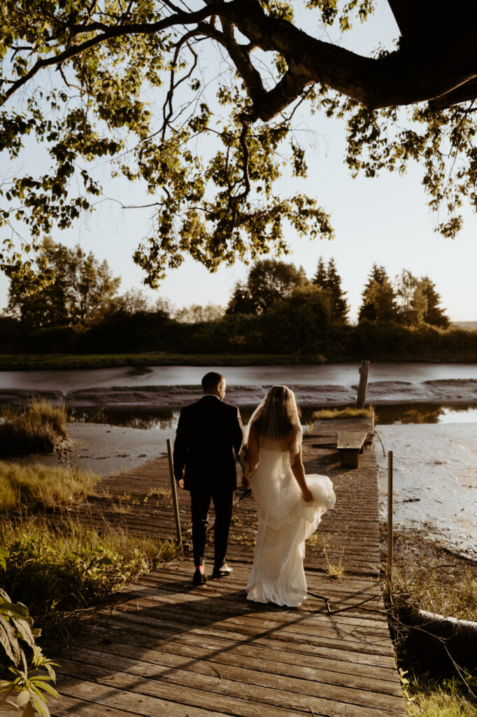 Water view from Bow Washington Airbnb wedding venue